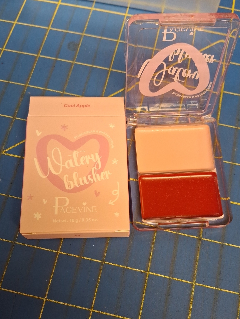 Page Vine Watery Blusher Duo - 04 Cool Apple New In Box